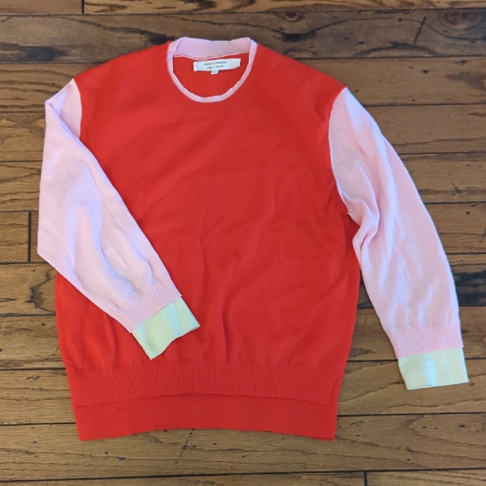 Chinti & Parker Cotton 3/4 Length Sweater